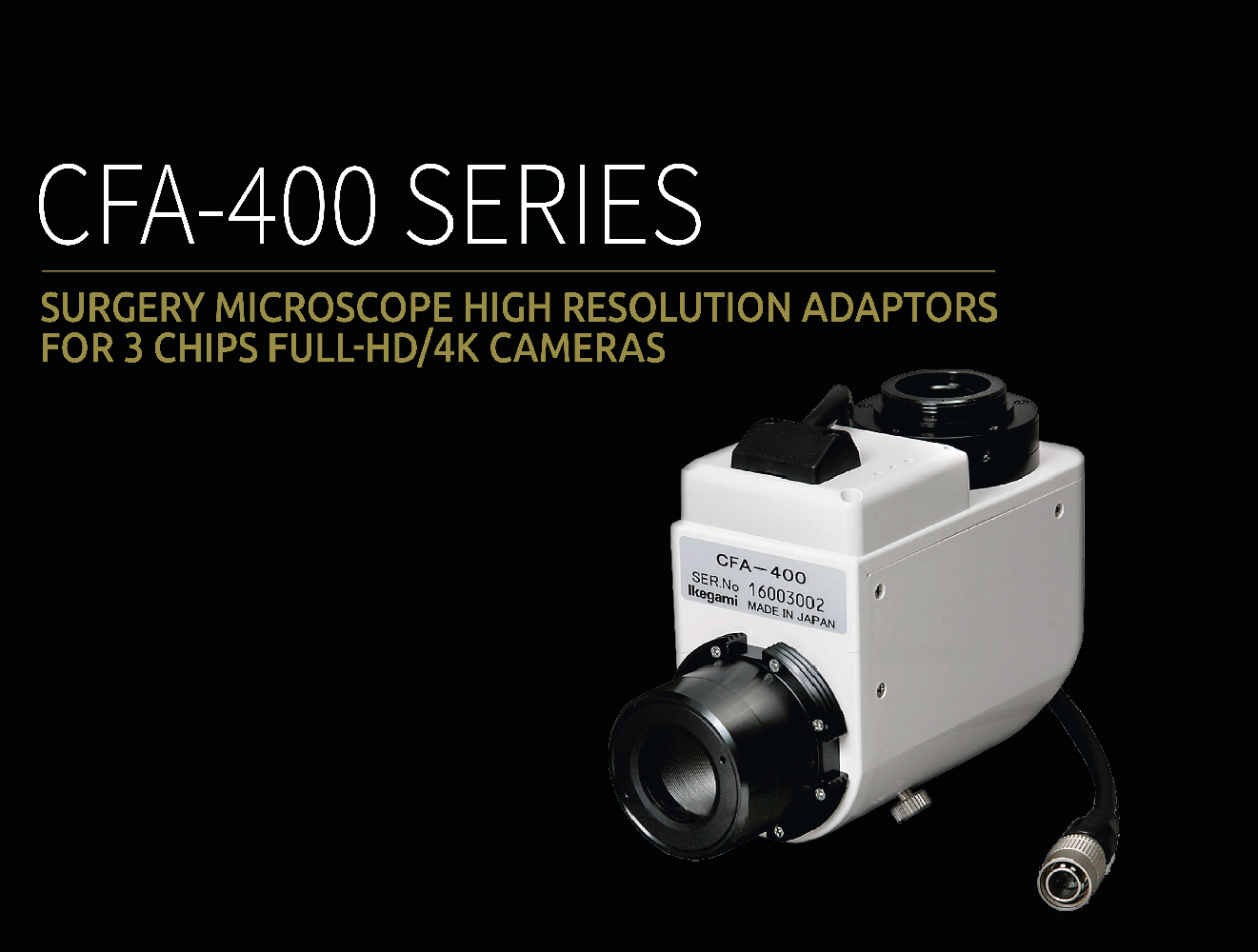 CFA-400R SERIES CFA-400R SERIES
